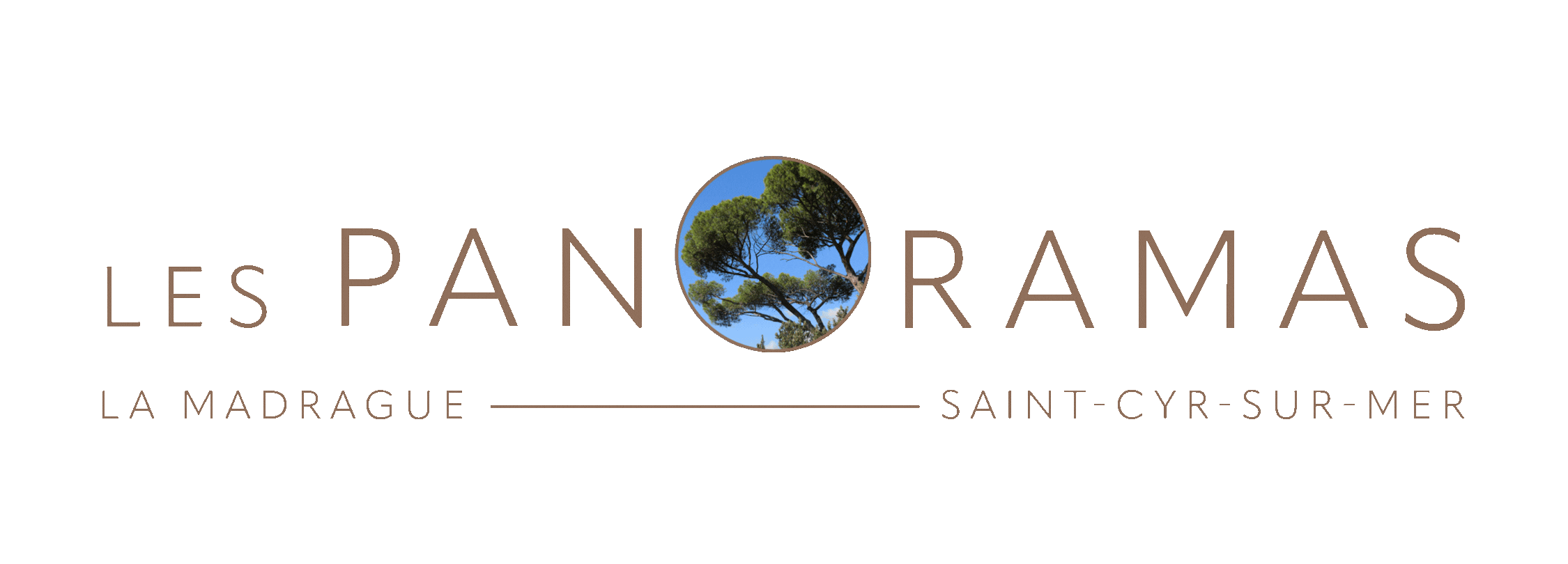 Pins parasols et ciel de Provence — Les Panoramas, La Madrague